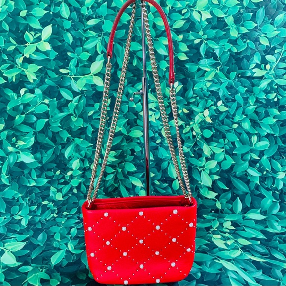Kate spade Hayes ellery red shoulder bag pearl - Picture 6 of 7